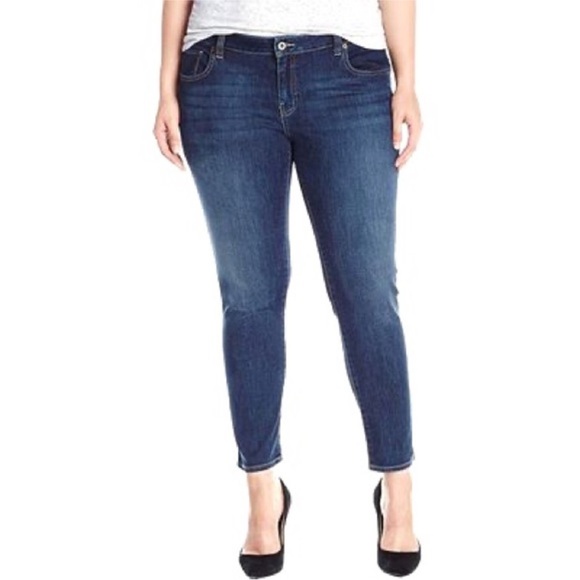 10/$25🦋 D. Jeans Medium Wash Mid Rise Skinny Ankle Jeans - Size 8 - Picture 1 of 13